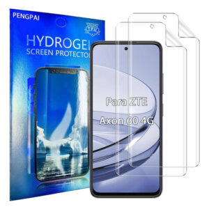 Protector De Pantalla Hydrogel Zte Axon 60 4g 2 Unidades Hd