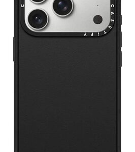 Funda Para iPhone 17 Pro A Prueba De Golpes Negra Mate 6.3 P