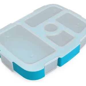 Bandeja De Repuesto Niños 5 Compartimentos Sin Bpa Azul