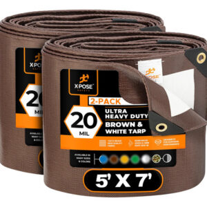 Lona De Polietileno 1.5x2.1 M Impermeable Resistente 2 Pack