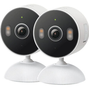 Cámara De Seguridad 2k 3mp Visión Nocturna Ip65 Interior Ext Blanco