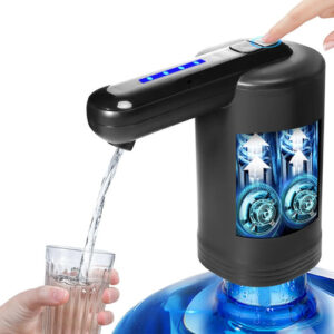 Dispensador De Agua Inalámbrico Portátil Negro Bomba De Garr