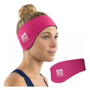 Diadema Para Nadador Protección Agua Color Rosa Talla Grande Hot Pink Large (ages 10-adult) Nombre Del Diseño