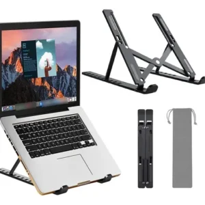 Soporte Laptop Plegable Antideslizante 10 Ángulos Ajustables