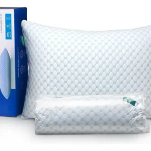Almohadas Ajustables 2 Piezas Espuma De Memoria Hipoalergéni