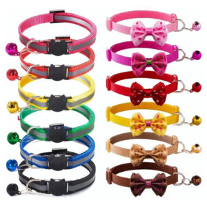 Collares Para Gatos Y Cachorros 12 Piezas Ajustables Reflect