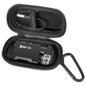 Funda Rígida Negra Impermeable Para Linterna Recargable 60 G Negro