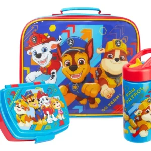 Bolsa De Almuerzo Aislada 3 Piezas Patrulla Canina Niños