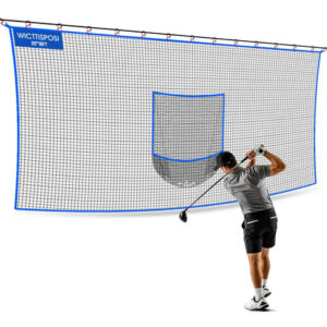 Red De Golf 20 Pies Con Bolsillo Multideportiva Para Práctic
