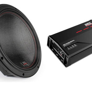 Subwoofer De 12 Pulgadas Con Amplificador 1100w Clase D 2 Oh
