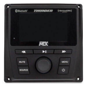 Unidad De Audio Bluetooth Para Utv Y Barco Pantalla 3 Pulgad