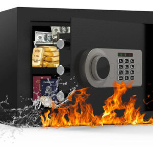 Caja Fuerte Digital 16l Antirrobo Con Alarma Y Luz Interior