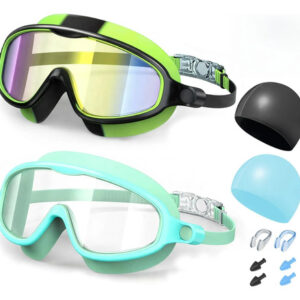 Gafas De Natación Ajustables Con Protección Uv 2 Piezas