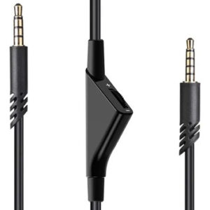 Cable Auxiliar De Audio 3 5 Mm Con Control Volumen 2 Metros