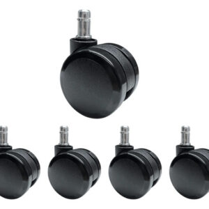 Ruedas Silenciosas Para Silla De Oficina 60mm Juego De 5 Cal