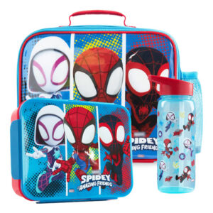 Juego De 3 Piezas Bolsa De Almuerzo Bento Y Botella Sin Bpa