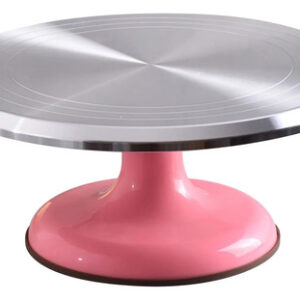 Soporte Giratorio Para Tartas De 25 Cm Decoración Profesiona