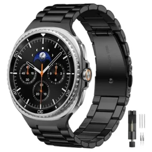 Correa Metálica De Acero Inoxidable Para Galaxy Watch 9 8 46