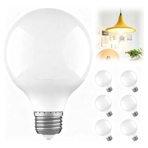6 Focos Led E27 7w Luz Blanca Fría 6500k 770 Lumen Interior