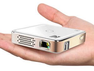 Miniproyector Portátil De Vídeo 1080p Hd Pantalla 80 Pulgada Blanco