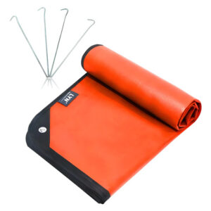 Manta Solar De Emergencia Naranja Impermeable Térmica 3 Capa Naranja
