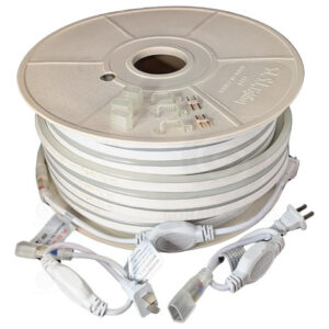 Manguera Led Neón 50m Blanca Fría Exterior E Interior Ip65 Color De La Luz