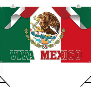 Telón De Fondo Fiesta Día De La Independencia Mexicana 110x1