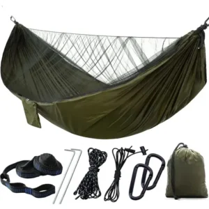 Hamaca De Camping Portátil Con Mosquitera 2 7m Verde 200kg Verde Nombre Del Diseño