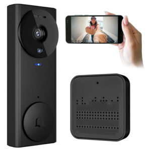 Timbre De Video Inteligente Inalámbrico 1080p Con Visión Noc Color
