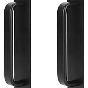 Manijas Puerta Corrediza Aluminio 13cm Tiradores Plateados