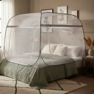 Pabellón Mosquitero Cama 2x1.2m Transpirable Plegable Con Cr 2m X 1.2m