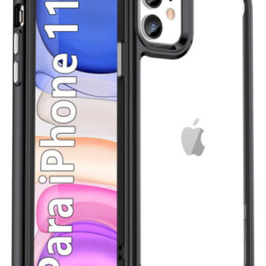 Funda Para iPhone 11 61 Pulgadas Uso Rudo Acrílico Transpare