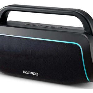 Bocina Bluetooth Portátil Tws Recargable Con Subwoofer Integ Negro