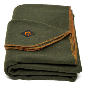 Manta De Lana Militar 64x88 Pulgadas Verde Oliva Ideal Campi Verde Oliva