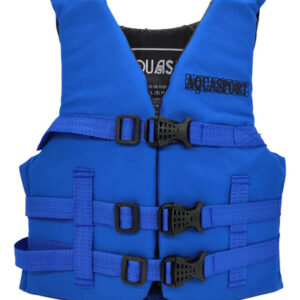 Chaleco De Flotación Acuático Para Adultos Y Niños Azul Rey Azul Rey Talla
