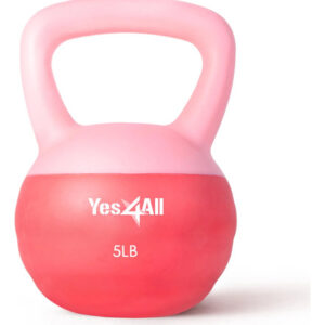 Pesas Rusas Suaves De Pvc 5100 Kg Colores Para Mujeres 5 Libras - Rosa