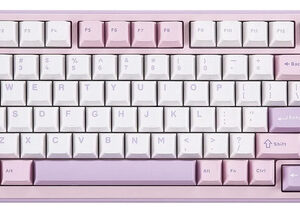 Teclado Mecánico Inalámbrico 75% Retroiluminado Rgb 82 Tecla Color Del Teclado Idioma