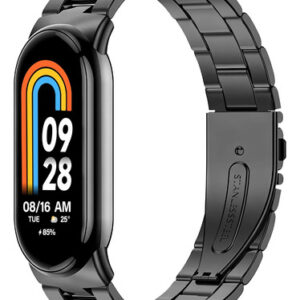 Correa De Acero Inoxidable Para Xiaomi Band 8 9 10 Color Neg