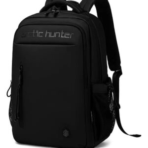 Mochila Para Laptop 21l Ergonómica Para Hombre 15.6 Pulgadas Negro Diseño De La Tela