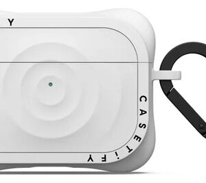 Funda Ripple De Silicona Para AirPods Pro 3 Color Blanco
