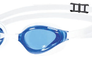 Anteojos De Natación Antivaho Unisex Con Doble Correa Amplia Blanco/azul
