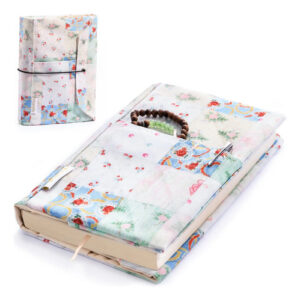 Funda Ajustable Para Libros De Tapa Dura Lavable Con Marcapá