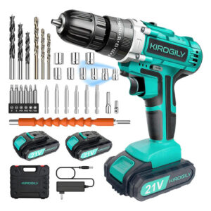 Taladro Inalámbrico 21v 3 En 1 45nm Kit Herramientas Hogar