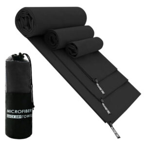 Toalla Microfibra Secado Rápido Pack 3 Viaje Gimnasio Playa Color Nombre Del Diseño