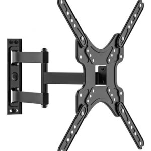 Soporte Tv Mural Ajustable 14 A 65 Pulgadas 36.5kg Acero Neg Negro