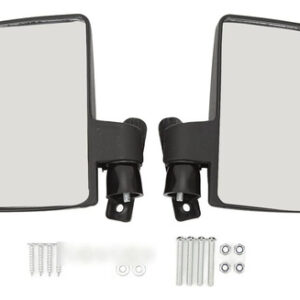 Espejos Retrovisores Para Carrito Paquete De 2 Abs Y Vidrio