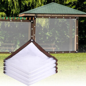Lona Transparente Impermeable 4x3m Resistente Para Camping Transparente