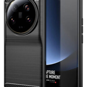 Funda De Silicona Resistente Para Xiaomi 13 Ultra Negro