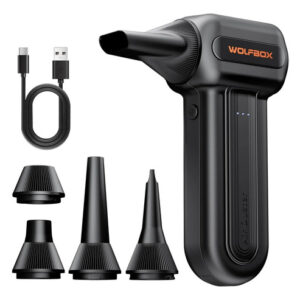 Sopladora De Aire Inalámbrica 3 Velocidades 1100 Rpm Batería