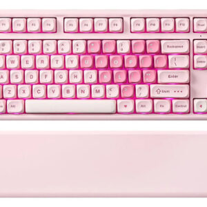Teclado Mecánico Inalámbrico Tkl 87 Teclas Retroiluminado Rg Color Del Teclado Idioma